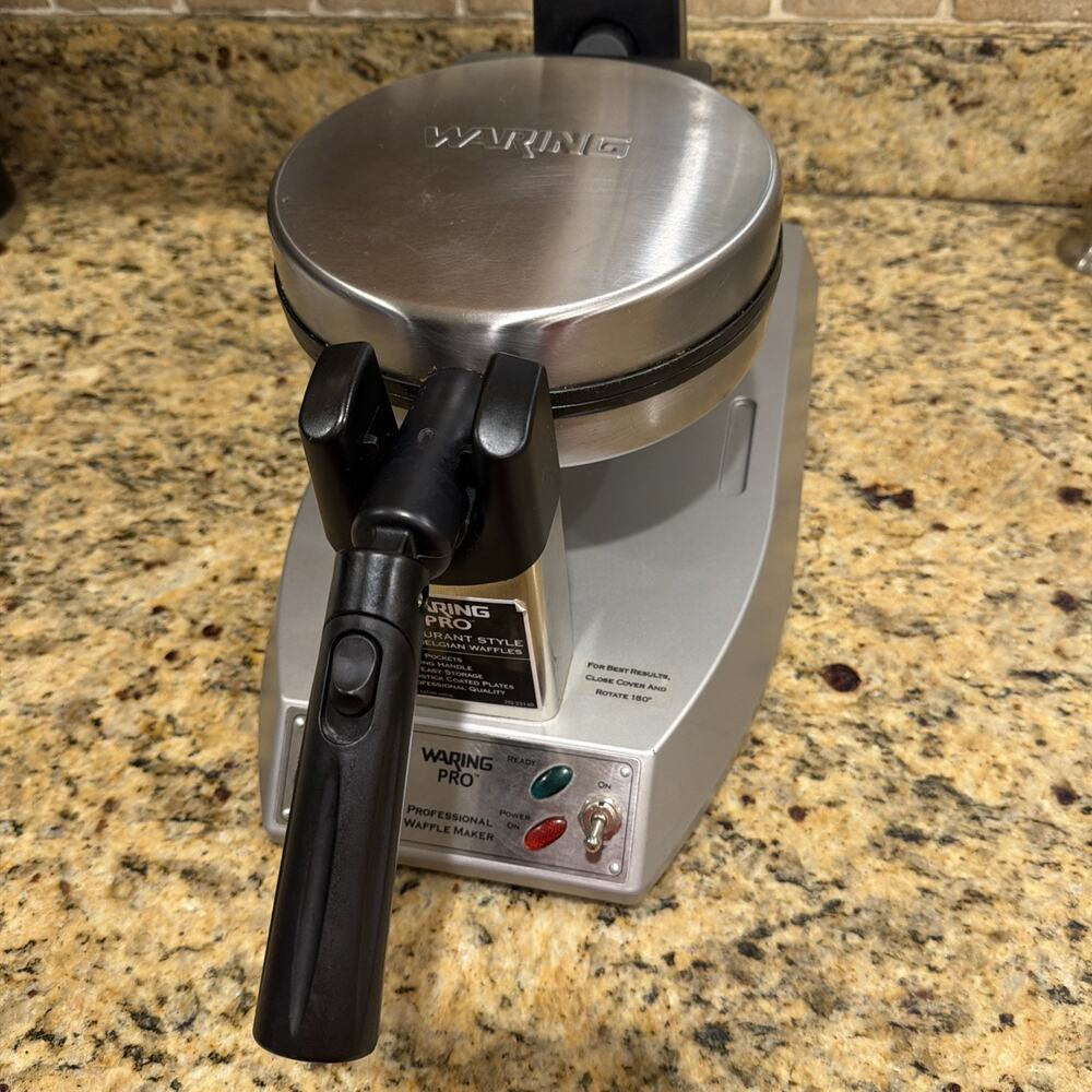 Waffle Maker Waring PRO WMK300 Thick Belgian Stainless Professional Restaurant